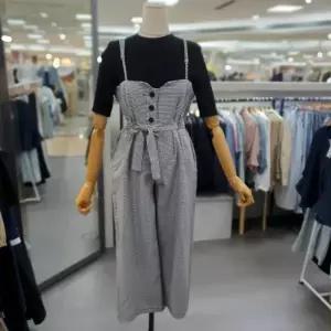 DP01 여성  줄끈 멜빵 팬츠 M3M3O21 (9951535)