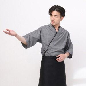 일식 쉐프복 유니폼 셰프복 스시 이자카야 가운 조 반팔