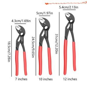 새로운 디자인 5 인치 미니 조정 가능한 스텐실 초승달 작은 파이프 다기능 이동 스패너 펌프 클램프