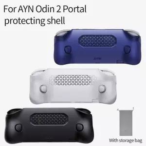 Odin2 포털 콘솔용 휴대용 케이스 2 핸드헬드 커버용 투명 흰색 소프트