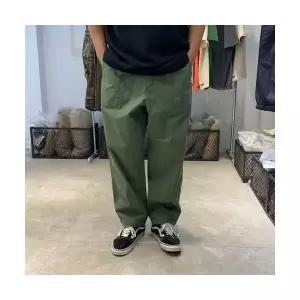 남성 깔끔한 배기핏 바지 여름 면 캐주얼팬츠 루즈핏 SSS 인기2