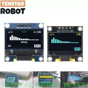TE 0.96 인치 OLED SSD1306 흰색/파란색/노란색 128X64 IIC I2C 직렬 디스플레이 모듈 12864 LCD 스크린