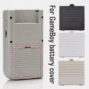 GameBoy Classic GBDMG GBO 배터리 커버 홀더 용 3 가지 색상 게임 보이 뚜껑 도어 쉘 액세서리