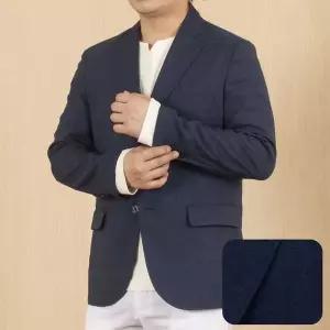 [하프클럽/중년의품격]남성 봄/여름 구김방지 카치온 린넨 신사 콤비 자켓