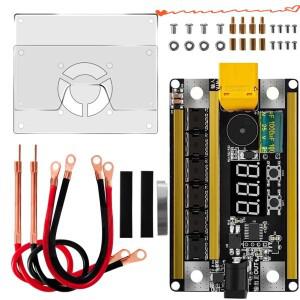 GX591 배터리 에너지 저장 스폿 용접 기계 99 조정 가능한 12V 회로 18650 도구