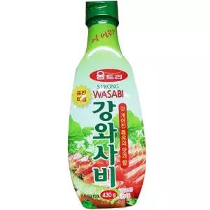움트리 강 와사비 430g 12개 겨자