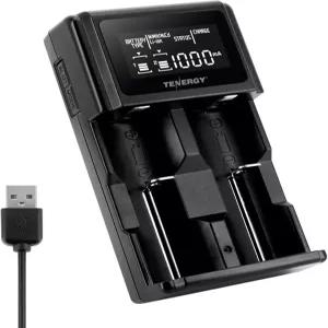 리튬 이온/NiMH/NiCD 충전식 배터리 마이크로 USB 입력 크기 18650 16340 26650 AA AAA 등을 위한 LCD가