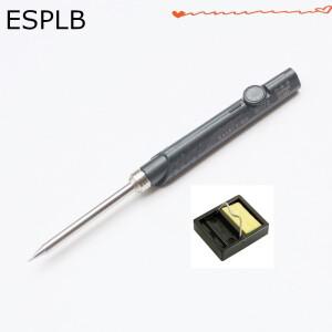 SH72 납땜 인두 65W 12-24V 220-400 ℃ 휴대용 조절 가능한 온도 미니 전기 DC5525 포트 용접 스테이션