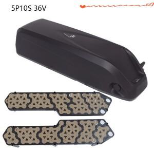 SSE-046 36V/48V 배터리 상자 DIY 또는 10Ah-15Ah 리튬 이온 팩용 자전거 케이스 무료 18650 셀 홀더 포함