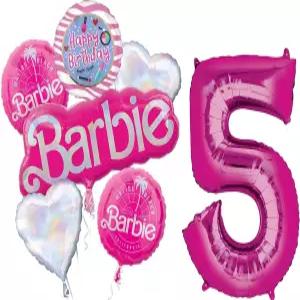 애너그램 캘리포니아 드림 5번째 생일 파티 용품 풍선 부케 장식