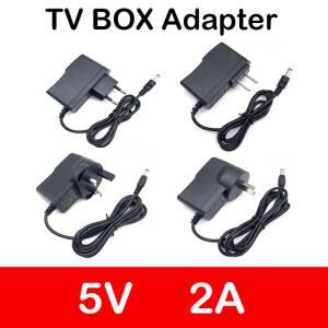 5V1A어댑터 1PCS 어댑터 5V2A 변환기 AC 영국 2000MA 5V 상자 안드로이드 H96에 EU 2A 100V240V 콘센트 X96 TV