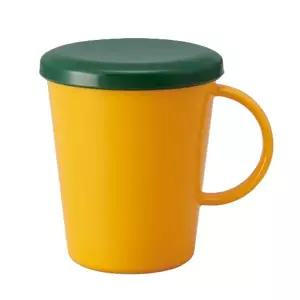 머쉬 마르쉐 뚜껑머그컵 260ml 호박
