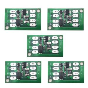 5pcs 태양열 발전기 충전 컨트롤러 자동 조명 제어 회로 스위치 리튬 배터리 보드 DIY 정원 가로등