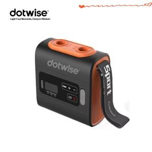 DOTWISE 22PSI 야외 캠핑 펌프 (에어 매트리스 카약 패들 텐트용) 고유량 무선 전동 SUP 공기 주입