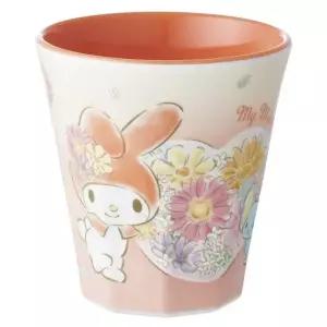 마이멜로디 플라워 멜라민 머그컵 270ml 물컵 양치컵