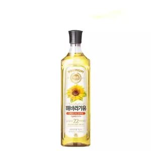 맛있는 요리비결 해바라기유 900ml x 2 프리미엄 식용유 해바라기씨유 입소문 추천