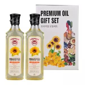 테온셀 해표 명절선물 해바라기유500ml 2종 식용유세트