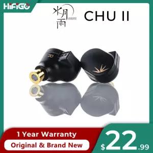 MOONDROP CHU II / 2 성능 다이나믹 드라이버 이어폰 IEMs 교환 가능 케이블 형 헤드폰 HiFi 음악 이어
