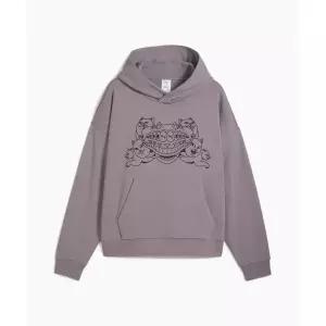매장정품 푸마 PUMA X 립앤딥 박시 그래픽 후디 TR - 플럼 잼 632414-64 696853