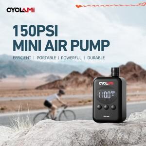 CYCLAMI 150 Psi 고압 공기 주입기 자전거 팽창 펌프 미니 휴대용 디지털 게이지 디스플레이