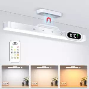 WILLED 5W 디밍이 가능한 거울 조명 3가지 색상 조정 메이크업 120 LED 2500mAh 충전식 캐비닛 아래