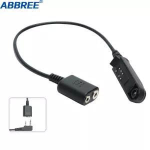 어댑터 케이블 Baofeng UV-9R Plus 방수 라디오-UV-9R UV-XR 워키 토키 용 2 핀 헤드셋 스피커 마이크