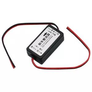 차량 후방 보기 정류기 백업 카메라 필터용 캐패시터 커넥터 12V DC 전원 릴레이