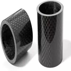 파베터 2피스 자전거 탄소 섬유 헤드셋 스페이서 스템 1-1/8인치 30mm/40mm 산악 2사이즈 로드 바이크 전면