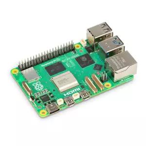 공식 Raspberry Pi 5 4G 8GB 16G RAM 개발 보드 최신 RPI 아크릴 케이스 냉각 팬 쿨러 옵션 포함