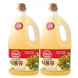해표 식용유 1.8L x 2개