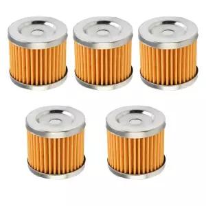 5PCS 오토바이 엔진 오일 필터 HJ125K GN125 EN125 GS125 125 125cc 애프터 마켓 예비 부품 액세서리