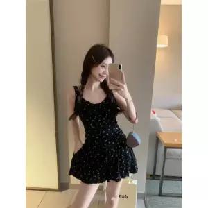픽호샵 실내복 잠옷 잠옷세트 패드 반바지 커플 세트 나시 잔꽃 꾹1