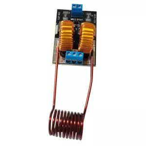 미니 ZVS 유도 가열 보드 5-12V 120W 플라이백 드라이버 히터 DIY 쿠커 + 점화 코일