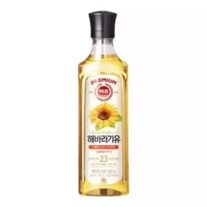 해표 해바라기유 500ml x2개