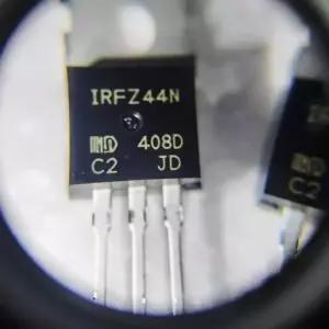 10/20pcs IRFZ44N N 채널 전력 MOSFET 트랜지스터 국제 정류기 49A 55V 3 핀 TO-220