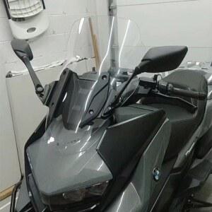 GT 키트 브래킷 악세사리 백미러 용 바이크 오토바이 전방 블랙 C400GT