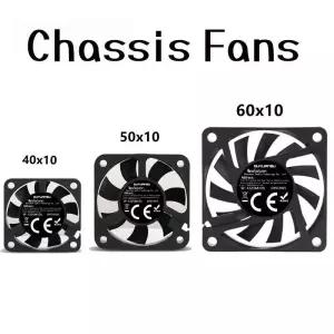 40x40x10mm 5V 2핀 PC 컴퓨터 CPU 시스템 방열판 브러시리스 냉각 팬 자동 섀시 라디에이터