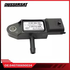 르노 교통 Megane Clio Kangoo Logan Modus Thalia용 맵 센서 직접 장착 쉬운 설치 블랙 940700690034