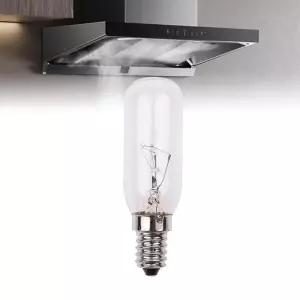 레인지 후드 필라멘트 램프 추출기 선풍기 전구 조명 표시기 E14 LED T25 220V 40W 쿠커