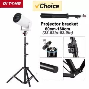 DITONG 확장형 160cm 프로젝터 브래킷 여행용 삼각대 magcubic HY300Pro HY320mini 용 사진 조명 스탠드