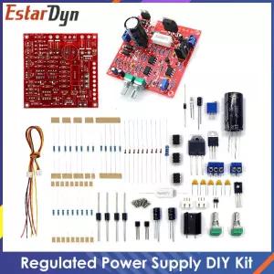 0-30V 2mA-3A DC 조정 전원 공급 장치 키트 0-100V 전압계 연속 가능한 전류 제한 보호