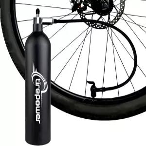 Ctrepower 고압 튜브리스 자전거 타이어 인플레이터 에어 탱크 - MTB 및 로드 바이크용 200 PSI 알루미늄