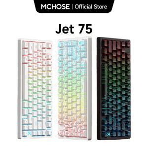 키보드파우치 케이스 JET 75 스위치 게임용 키보드 효과 RGB 속도 1MS 8KHZ 대기 폴링 스냅 스왑