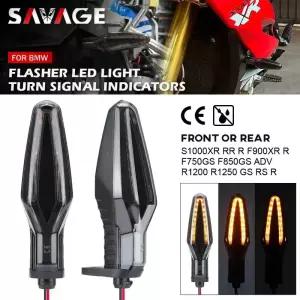 BMW G310GS G310R F900 R/XR R1300 R1250 R1200 F850GS/ADV S1000RR R NineT 오토바이 성 노출증 LED 방향