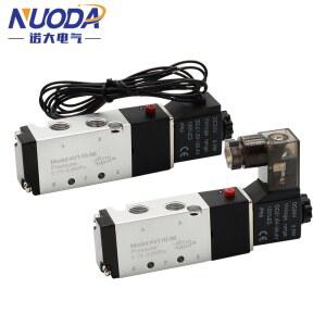 공기 솔레노이드 밸브 공압 방향 포트 위치 가스 전기 마그네틱 12V 24V 110V 220V 4V110 06