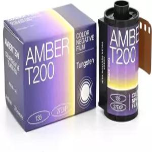 RETO 앰버 T200 35mm 컬러 네거티브 시네 필름 27 노출 ISO200 135 시네마틱 영화 스타일 C41 프로세스