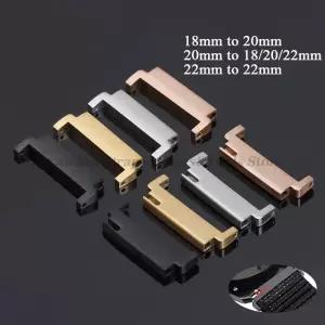 2pcs 스트랩 어댑터 20mm 퀵 릴리스 핀 커넥터 시계 밴드 스프링 바 액세서리