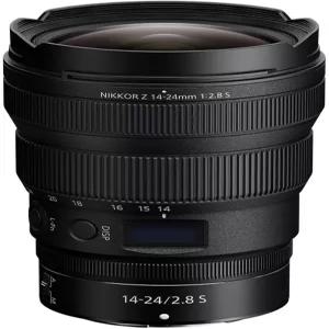 Nikon NikKOR Z 14-24mm f/2.8 S 시리즈 미러리스 카메라용 전문 대형 조리개 광각 줌 렌즈 USA 모델