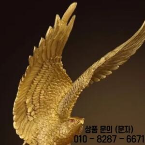 빈티지 구리 그레이트 전시회 독수리 장식 사무실 확산 날개 거실 홈 공예품