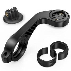 TUSITA 아웃 프론트 마운트 Garmin Edge GPS 자전거 컴퓨터 XOSS G / iGPSPORT와 호환 - 사이클링 핸들바 25.4mm 31.8m